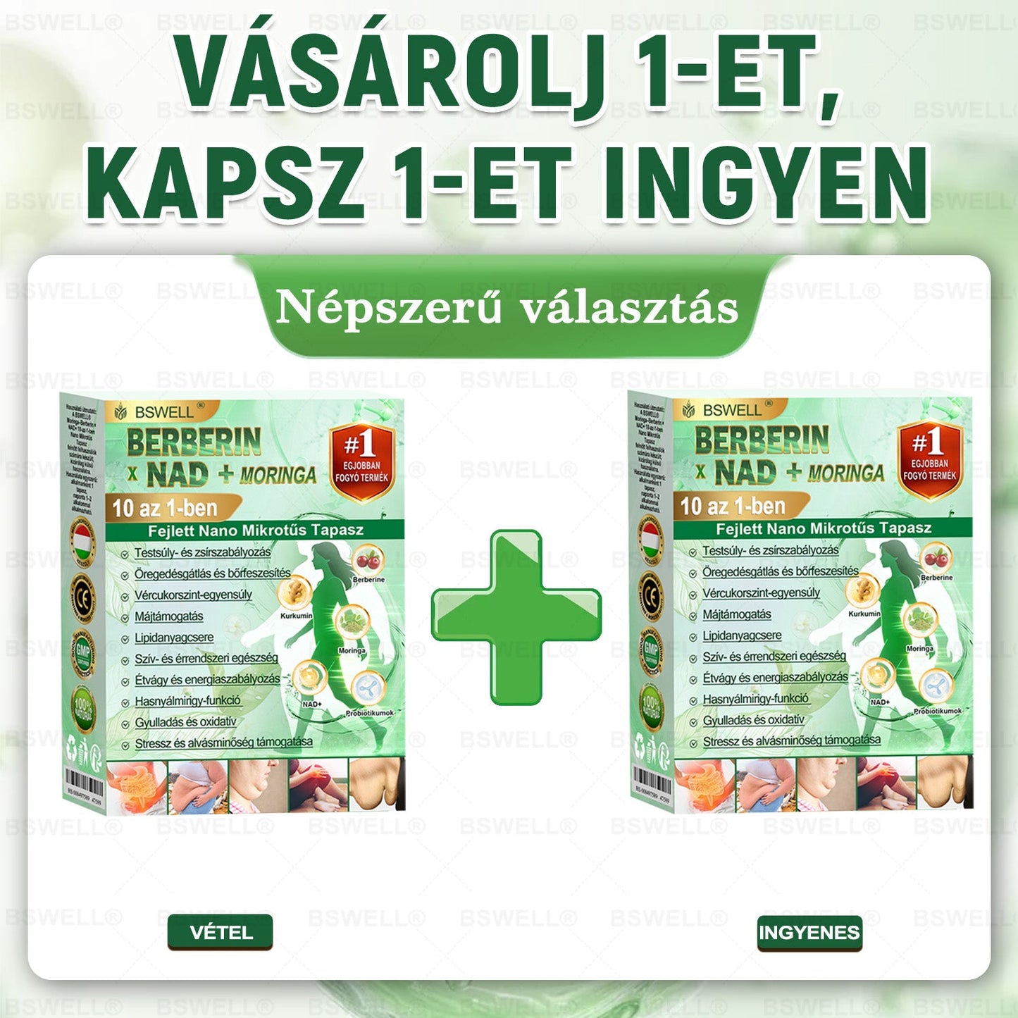 💚BSWELL® Nano mikrotűs karcsúsító tapasz (Naponta egyszer már 28 napon belül látható változások láthatók) Alkalmas: elhízás kezelésére, szív- és érrendszeri egészségre, cukorbetegség kezelésére, alvási apnoéra és bélrendszeri problémákra🍀🍀