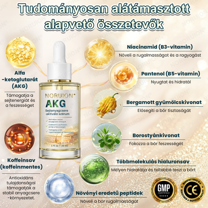 👩‍⚕️ NORUION® AKG Sejtszintű Metabolikus Aktiváló Szérum 🔥🔥