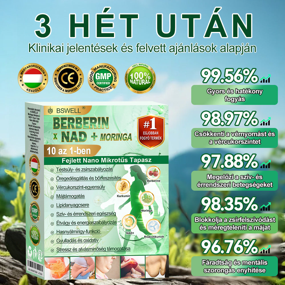 💚BSWELL® Nano mikrotűs karcsúsító tapasz (Naponta egyszer már 28 napon belül látható változások láthatók) Alkalmas: elhízás kezelésére, szív- és érrendszeri egészségre, cukorbetegség kezelésére, alvási apnoéra és bélrendszeri problémákra🍀🍀